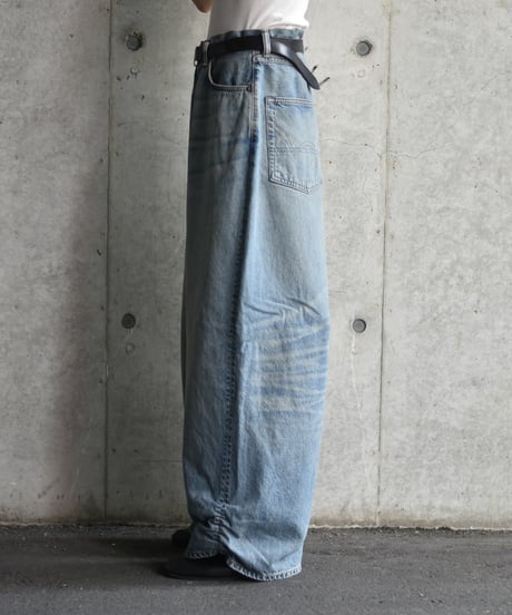 refomed FRESH MAN DENIM WIDE PANTS by EDWIN "USED"