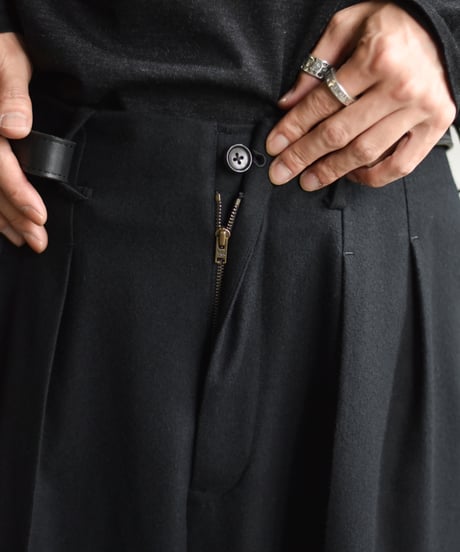 【LAST1】Gorsch the merry coachman Flannel Wool Two Track Trousers