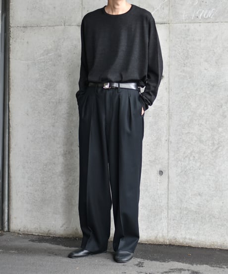 【LAST1】Gorsch the merry coachman Flannel Wool Two Track Trousers