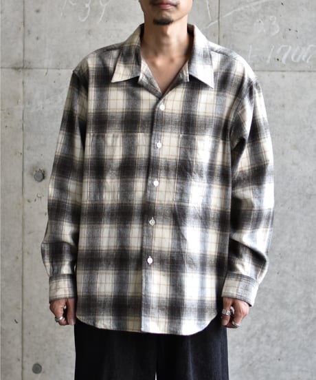 superNova. Ombre Check Flannel Shirt