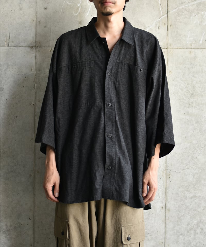 O project OVERSIZED SHORT SLEEVE SHIRTS/FINE S