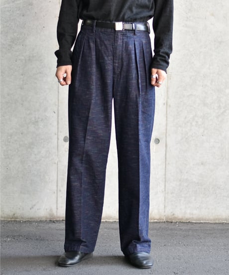 TUITACI INLAY DENIM TROUSER “Morenci”