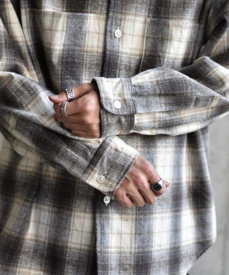 superNova. Ombre Check Flannel Shirt