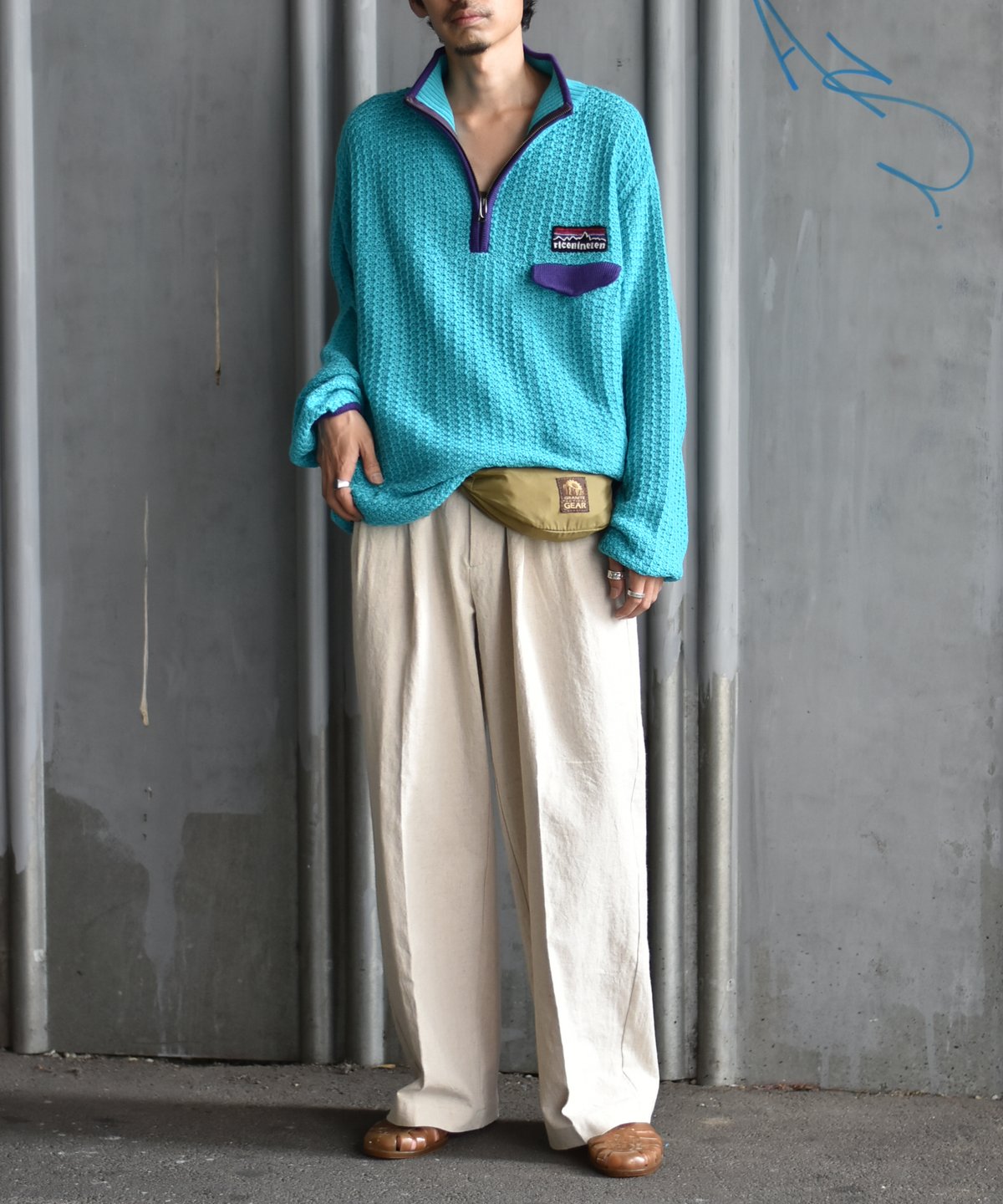 RICE NINE TEN MOUNTAIN KNITTING PULLOVER | 45d