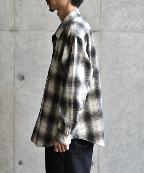superNova. Ombre Check Flannel Shirt