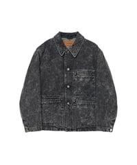 【LAST1】MATSUFUJI  Chemical wash Denim Jacket