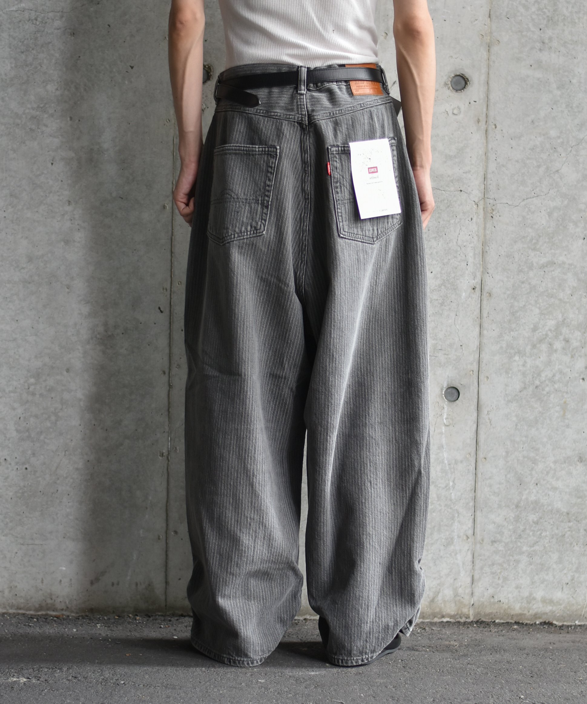 refomed FRESH MAN DENIM WIDE PANTS by EDWIN 
