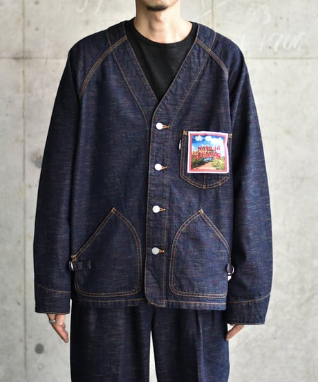 TUITACI INLAY DENIM ENGINEER JACKET "Royston"