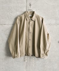 【LAST1】yose Drawstring Shirt -deadstock fabric- 【C】