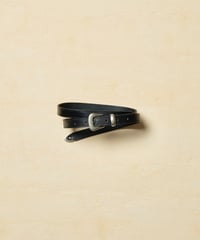 CCU NARROW WESTERN BELT -CALFSKIN BY GUIDE-