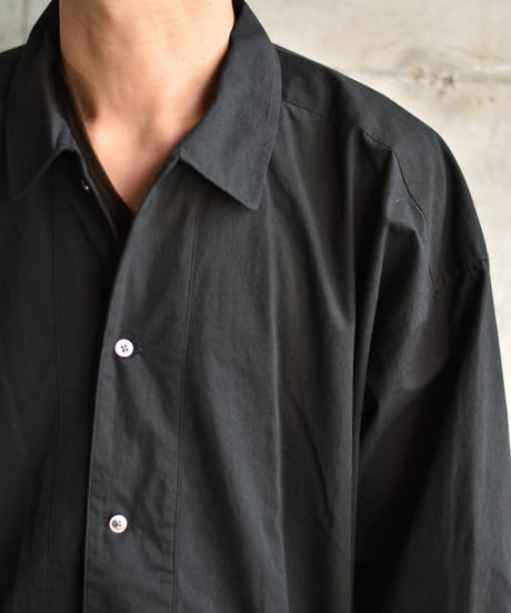 yose Drawstring Shirt -deadstock fabric- 【M】