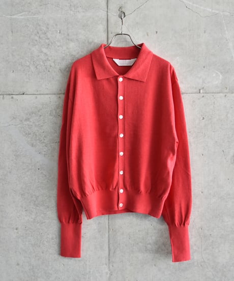 "Exclusive" ANDER  KNIT SHIRT CARDIGAN