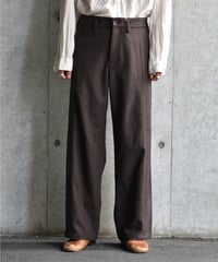 【LAST1】STEAF  LEAVE TUCK PANTS