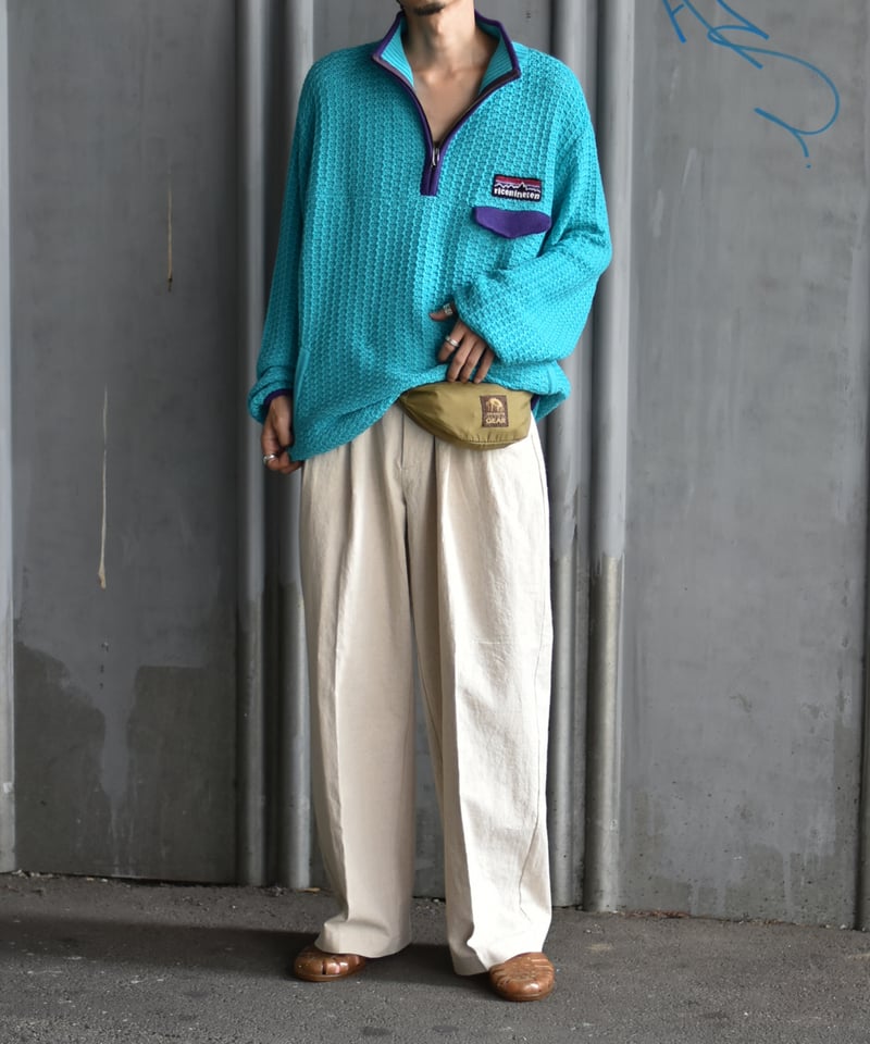 yose cotton linen 2tuck slacks | 45do｜refomed・G