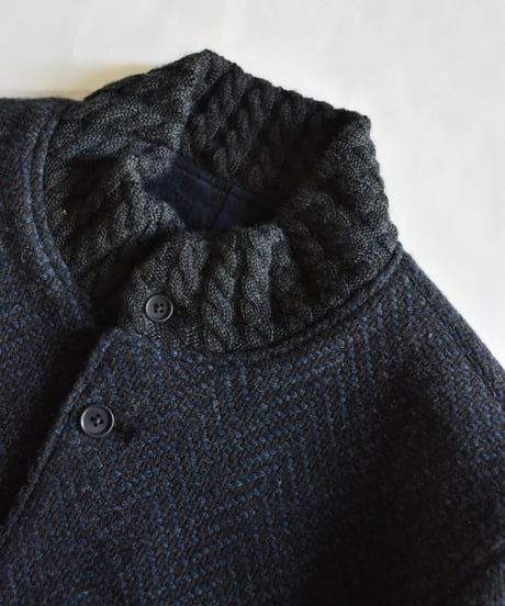 【LAST1】Gorsch the merry coachman Dynamic Herringbone Wool Blouson