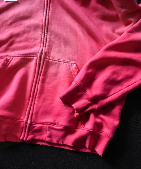 【LAST1】MOOJI MOOJI OVERSIZE ZIP UP HOODIE AGED