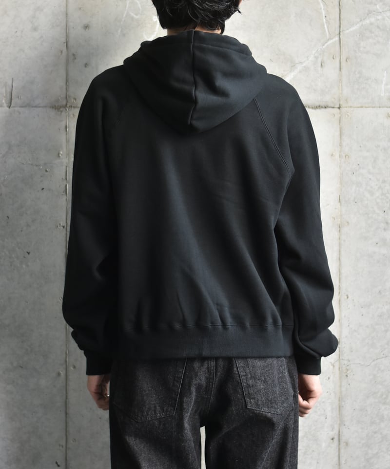 MATSUFUJI Zip up Sweat Hoodie black | 45do｜re