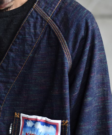 TUITACI INLAY DENIM ENGINEER JACKET "Royston"