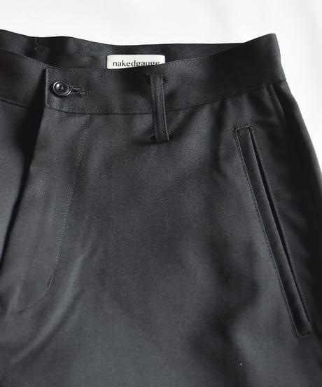 【LAST1】nakedgauge  WOOL GABARDINE ASHLEY SLACKS