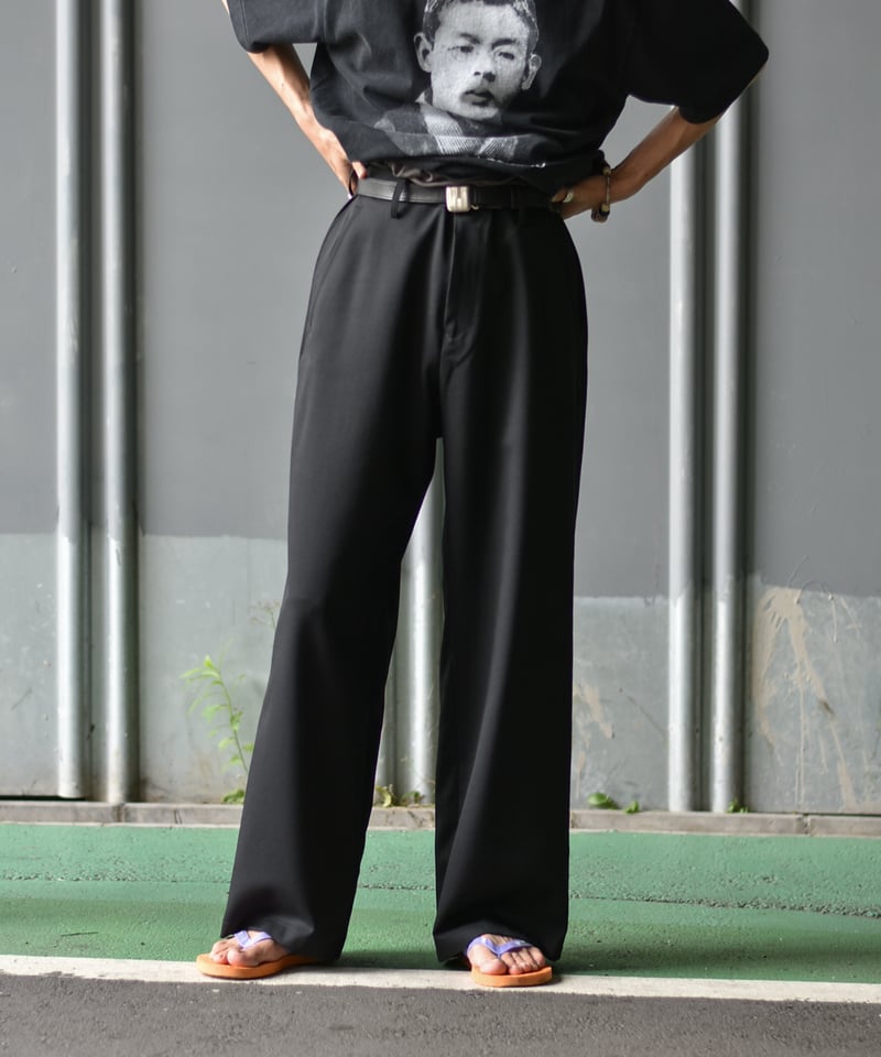nakedgauge WOOL GABARDINE ASHLEY SLACKS | 45do