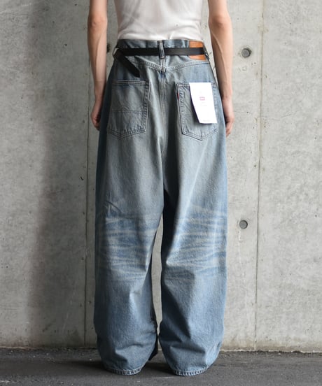 refomed FRESH MAN DENIM WIDE PANTS by EDWIN "USED"