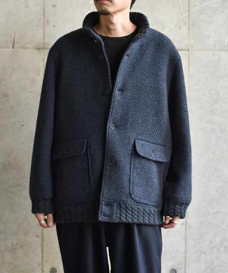 【LAST1】Gorsch the merry coachman Dynamic Herringbone Wool Blouson
