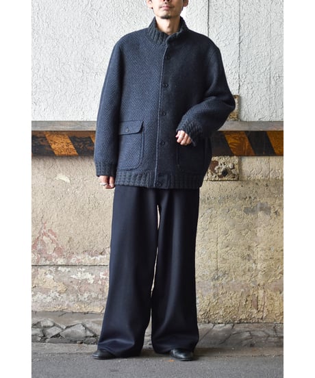 【LAST1】Gorsch the merry coachman Dynamic Herringbone Wool Blouson