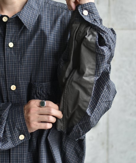 refomed WRIST WIDE  SHIRT "CHECK"