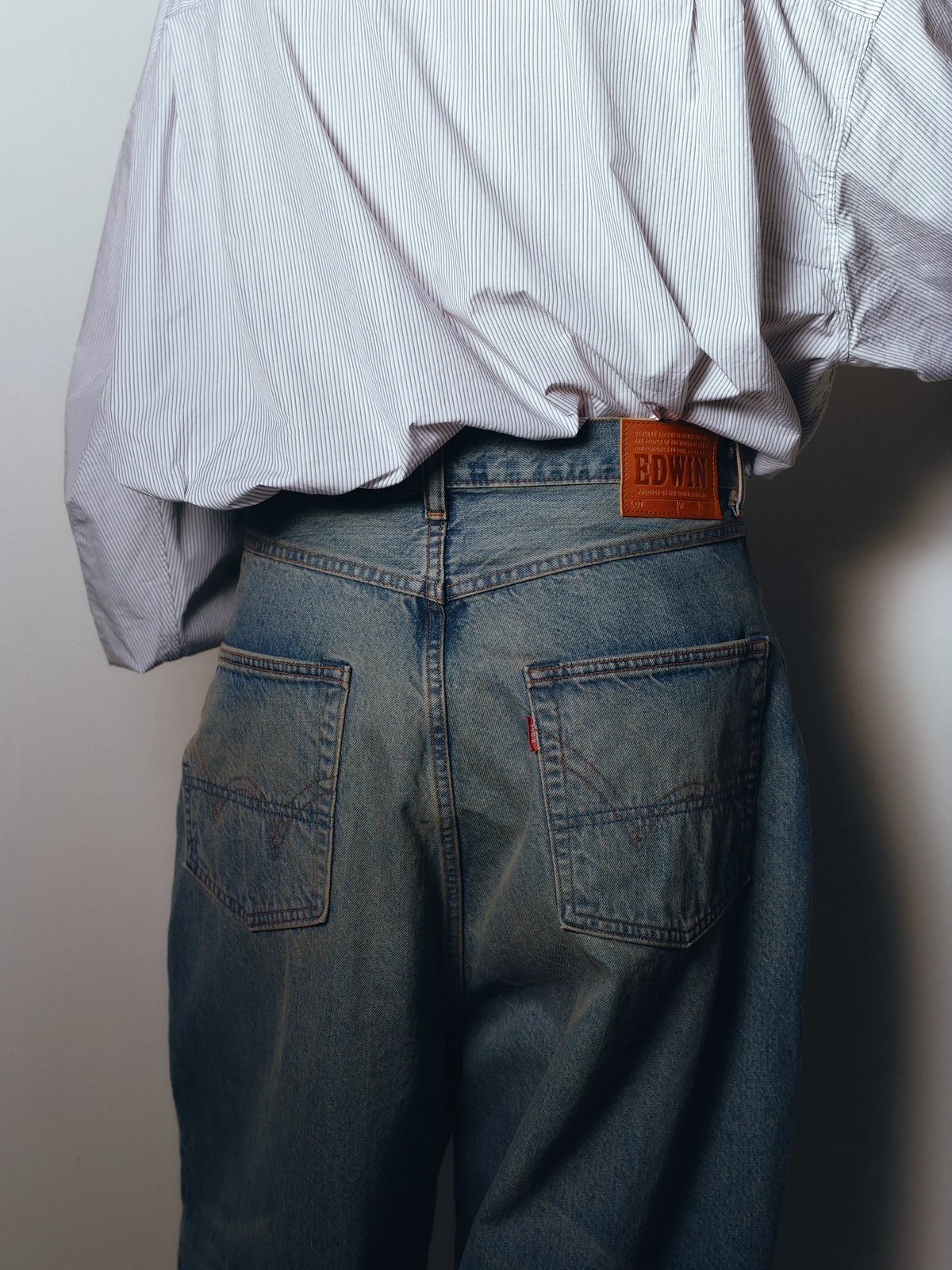 refomed FRESH MAN DENIM WIDE PANTS by EDWIN 