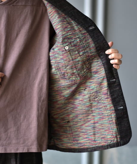 TUITACI INLAY DENIM ENGINEER JACKET "Royston"