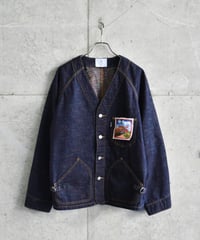 【LAST1】TUITACI INLAY DENIM ENGINEER JACKET "Royston"