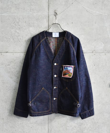 TUITACI INLAY DENIM ENGINEER JACKET "Royston"