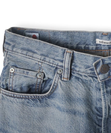 refomed FRESH MAN DENIM WIDE PANTS by EDWIN "USED"