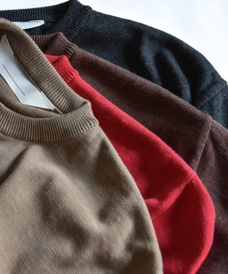 "Exclusive"ANDER HENLY NECK KNIT