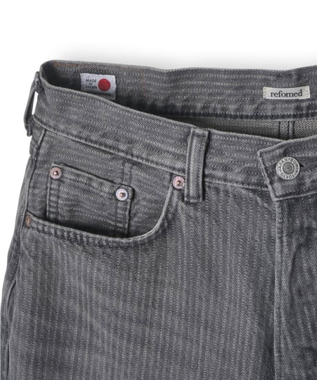 refomed FRESH MAN DENIM WIDE PANTS by EDWIN "STRIPE"