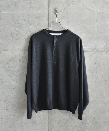 "Exclusive"ANDER HENLY NECK KNIT