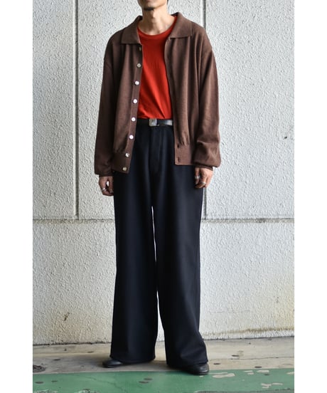 "Exclusive" ANDER  KNIT SHIRT CARDIGAN