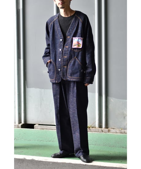 TUITACI INLAY DENIM TROUSER “Morenci”