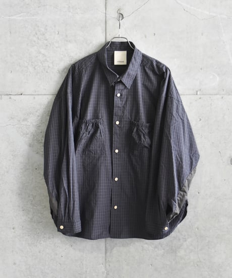 refomed WRIST WIDE  SHIRT "CHECK"