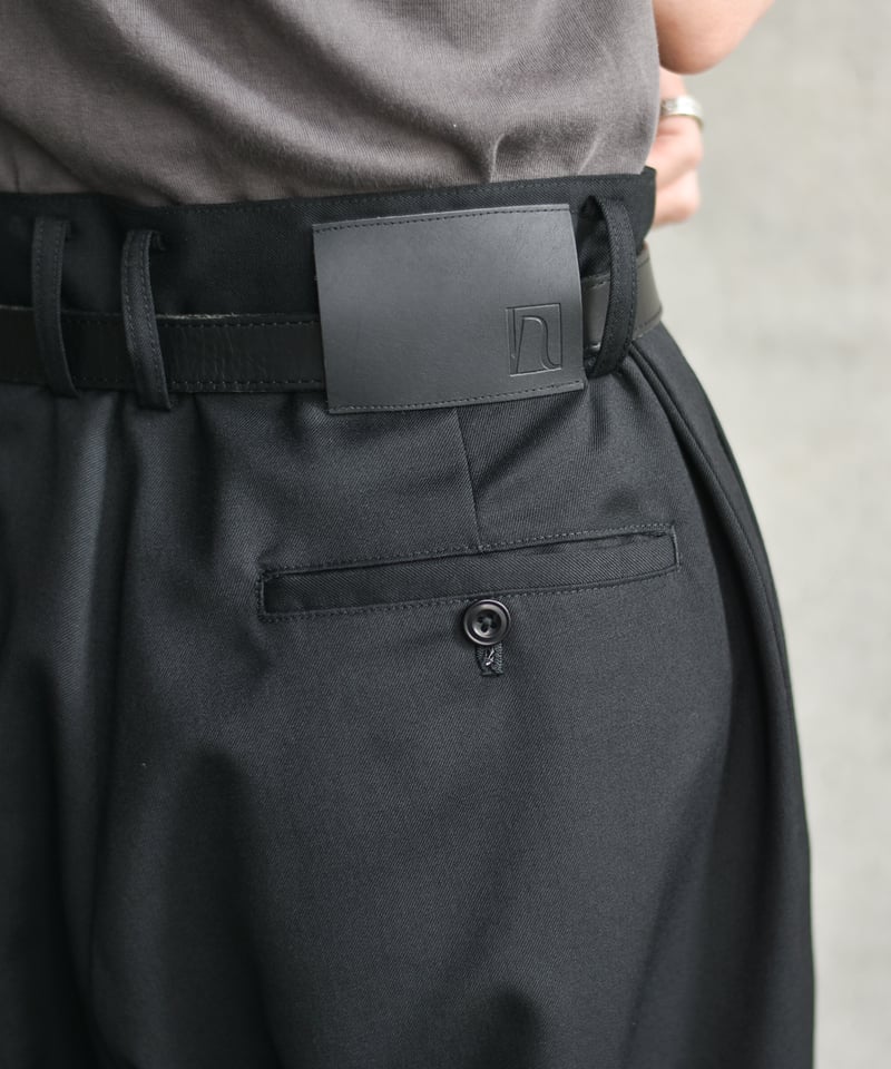 nakedgauge WOOL GABARDINE ASHLEY SLACKS | 45do