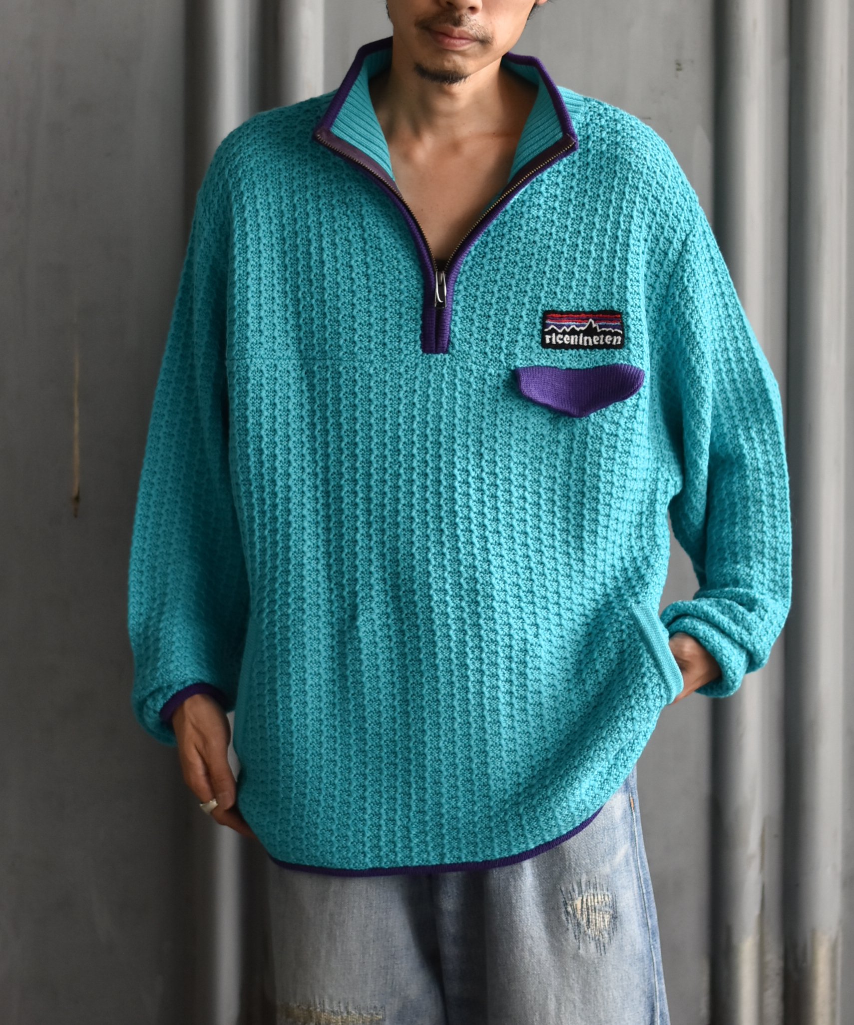 RICE NINE TEN MOUNTAIN KNITTING PULLOVER | 45d