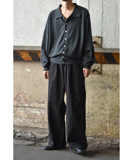 "Exclusive" ANDER  KNIT SHIRT CARDIGAN