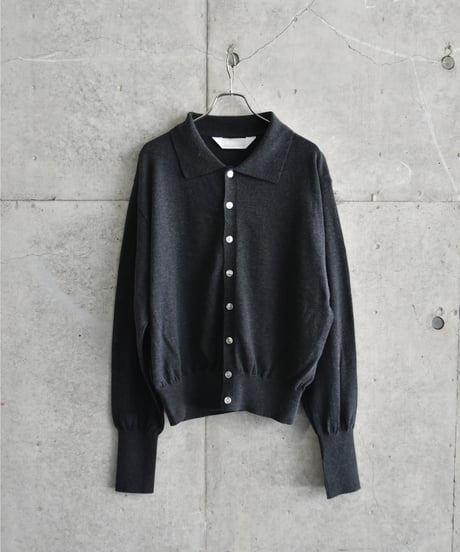 "Exclusive" ANDER  KNIT SHIRT CARDIGAN