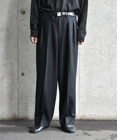 【LAST1】Gorsch the merry coachman Flannel Wool Two Track Trousers