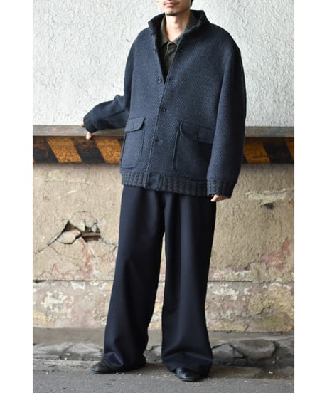 【LAST1】Gorsch the merry coachman Dynamic Herringbone Wool Blouson