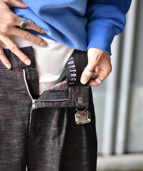 TUITACI INLAY DENIM TROUSER “Morenci”