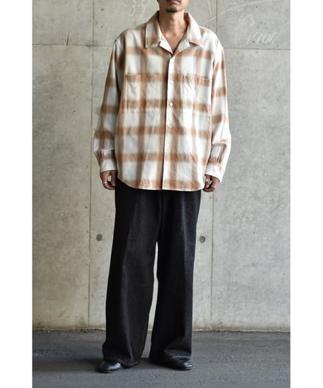 superNova. Ombre Check Flannel Shirt