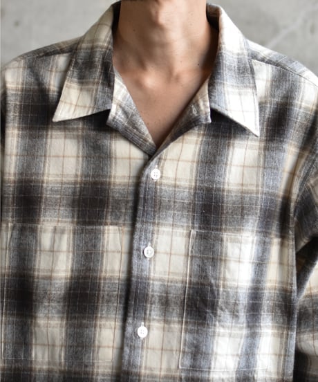superNova. Ombre Check Flannel Shirt