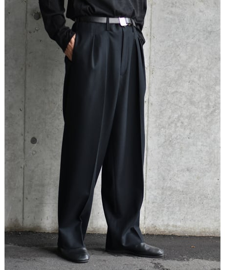 【LAST1】Gorsch the merry coachman Flannel Wool Two Track Trousers
