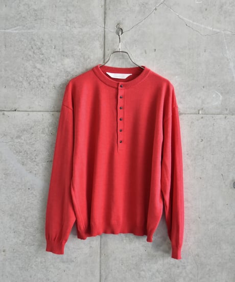 "Exclusive"ANDER HENLY NECK KNIT